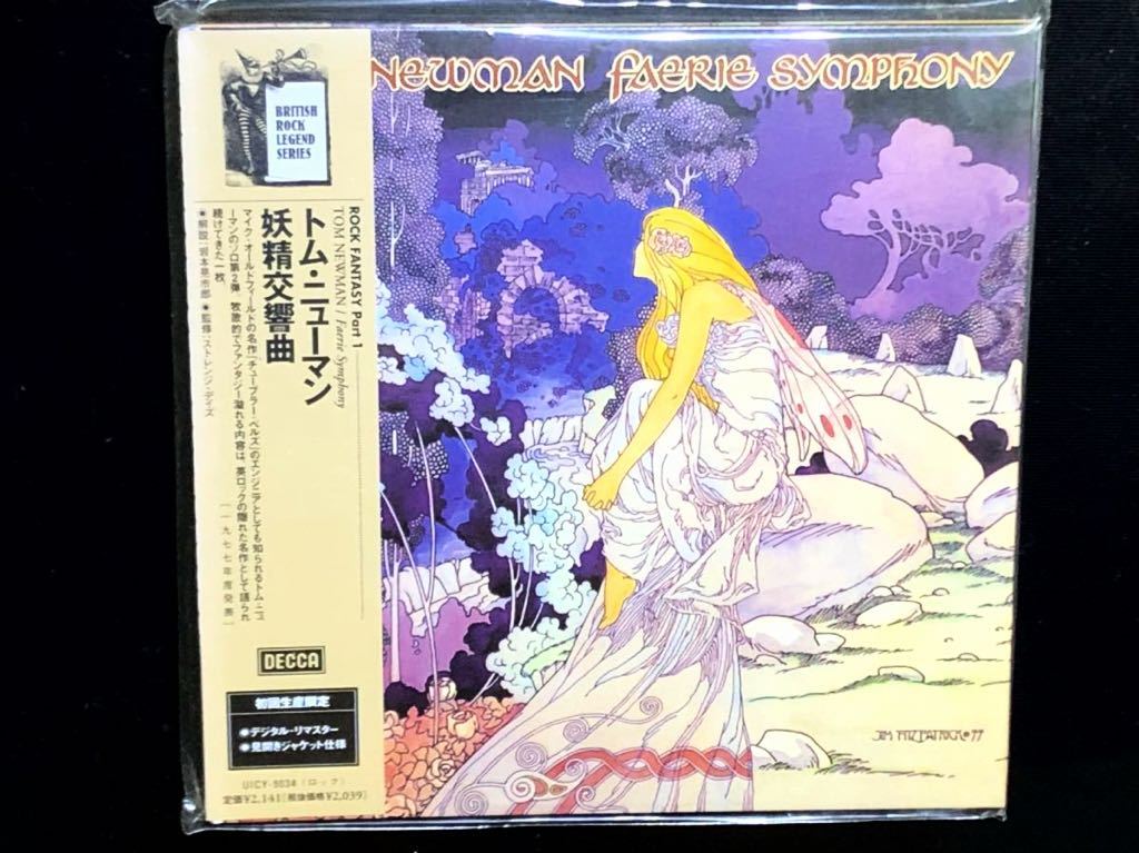 【紙ジャケ】 名盤 ※  トム・ニューマン ※  妖精交響曲 ※ 国内盤帯つきCD TOM NEWMAN拍卖