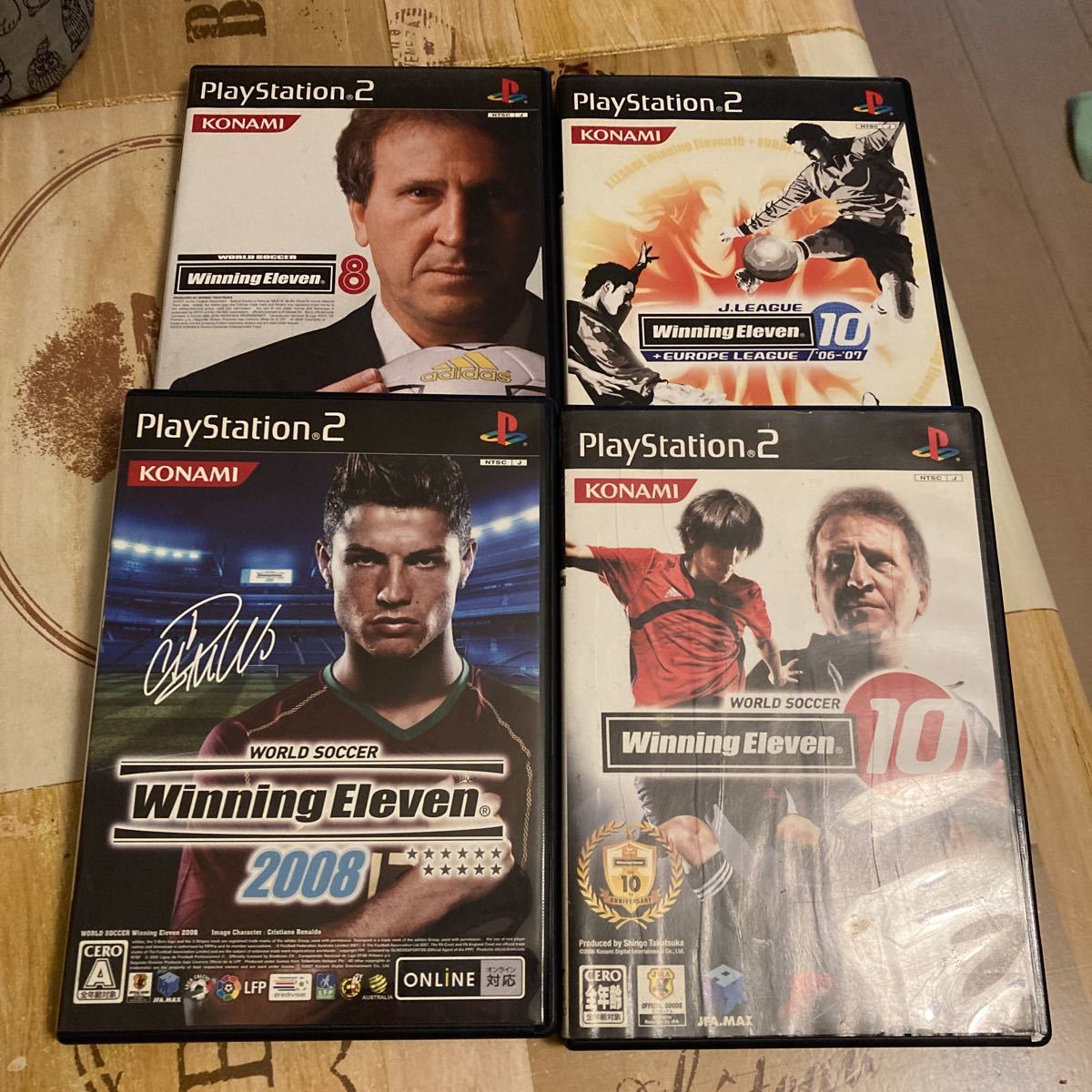PS2ソフト 4本セット拍卖