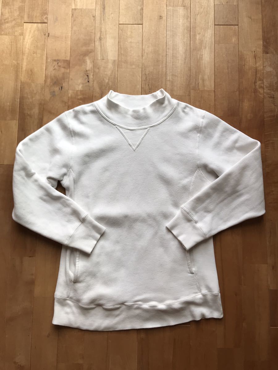 【美品】SHIPS別注 Champion チャンピオン REVERSE WEAVE リバースウィーブ モックネック スウェット Sサイズ 青タグ拍卖