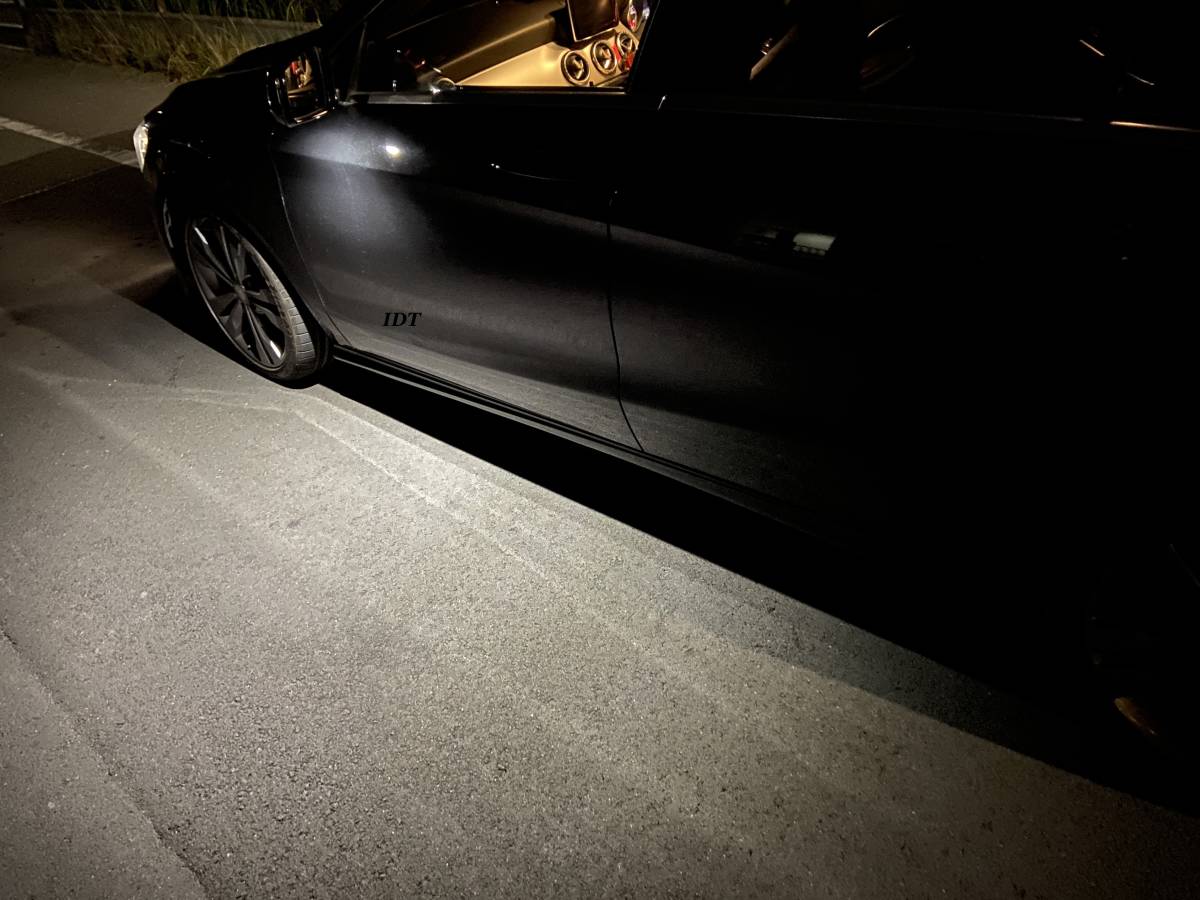 CLA GLA Aクラス LED ウェルカムライト ホワイト ドアミラー 下 イルミネーション ランプ 交換式 B C E G S メルセデス ベンツ Benz拍卖