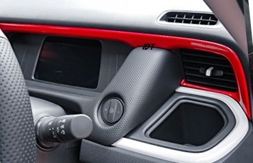 フィット GR系 フロントエアコンカバー メーター 左右 LR サイドガーニッシュ 銀 レッド インテリアパネル エアコンダクトカバー 3色選択拍卖