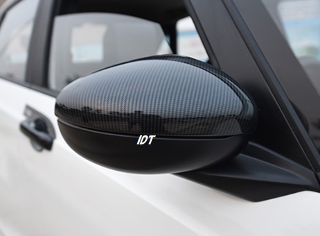 ホンダ 新型 フィット ドアミラーカバー カーボン GR系 サイドミラーカバー ガーニッシュ 左右セット FIT4 ガード プロテクター拍卖