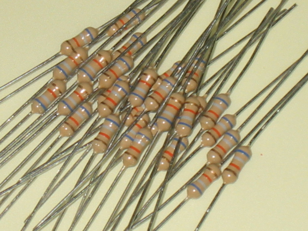 カーボン抵抗 1/4w 68kΩ 【1セット30本】拍卖