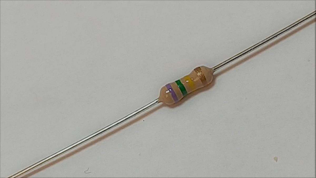 カーボン抵抗 1/4w 750kΩ【1セット30本】拍卖