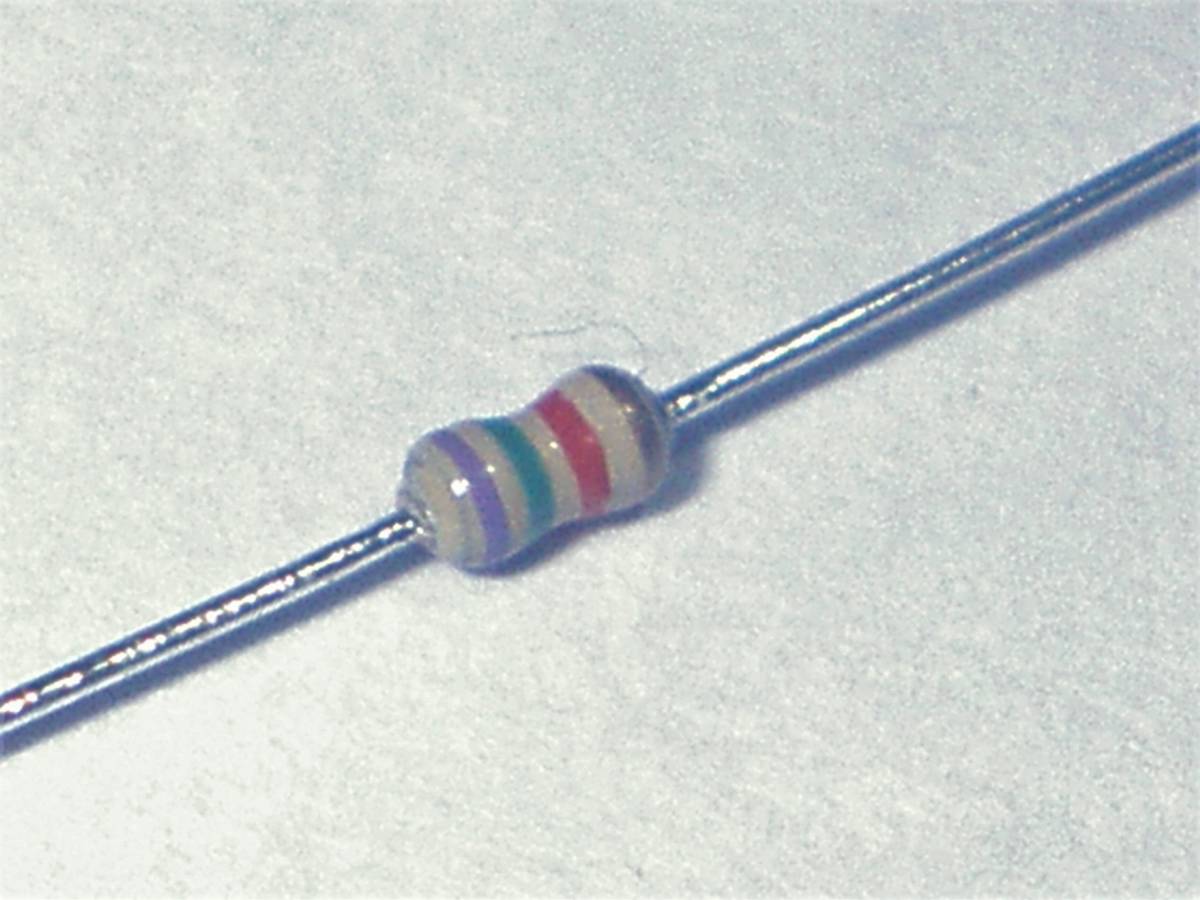 カーボン抵抗 1/6w 7.5kΩ 【1セット30本】拍卖