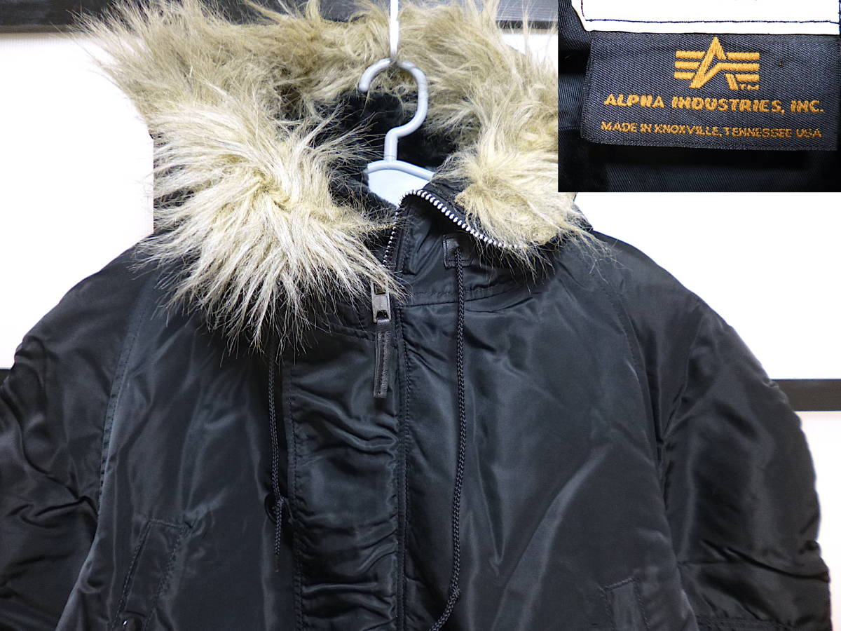 アルファ N-3B ミリタリージャケット USA製 #5 / ALPHA INDUSTRIES アメリカ製拍卖