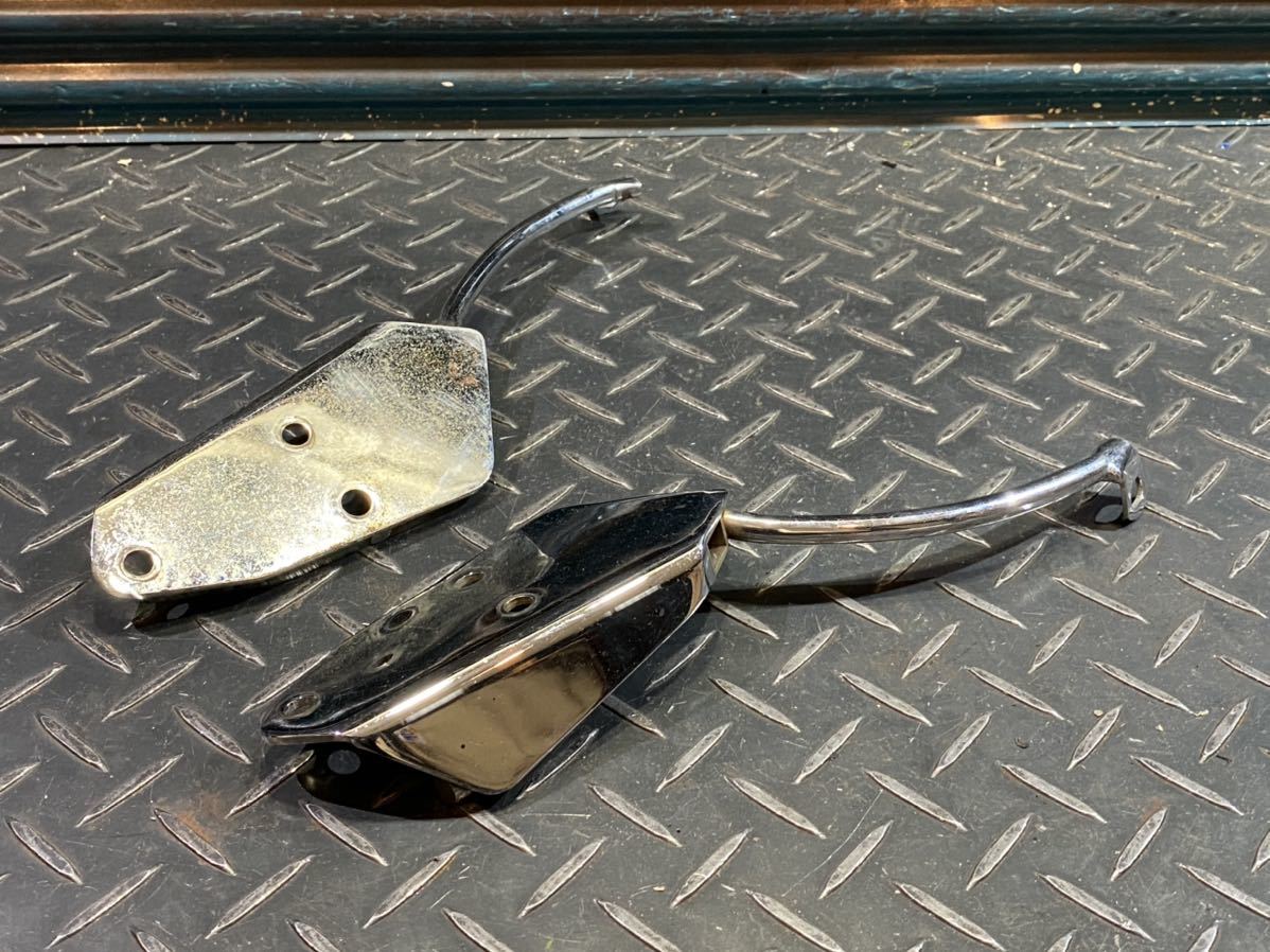 ☆バイク リア バックレスト シーシーバー ステー ブラケット☆加工用 素材 汎用☆拍卖