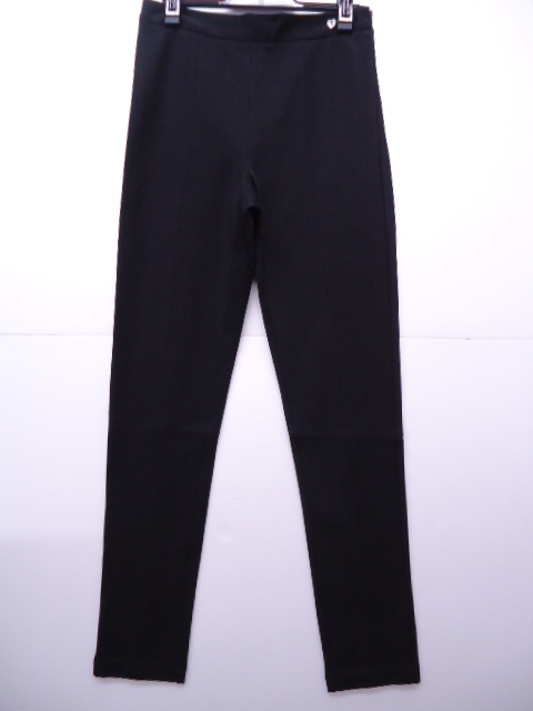 【KCM】asy-123-S★新品★【MY TWIN TWINSET/マイツイン ツインセット】レディース ストレッチパンツ ブラック S拍卖