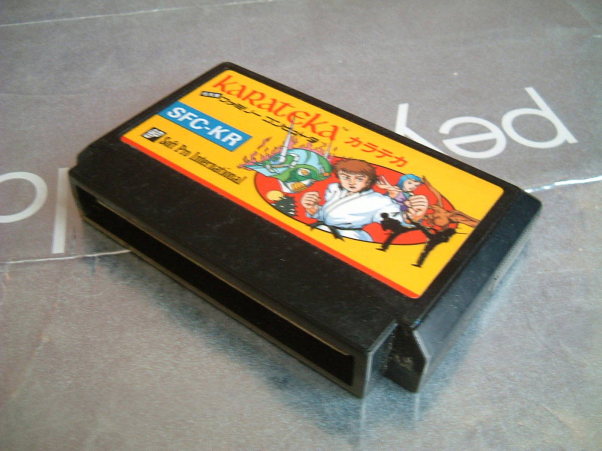 ファミコン ソフト FC ◆ 廃盤 レトロ KARATEKA 検索 テレビゲーム 昭和 アンティーク JUNK拍卖