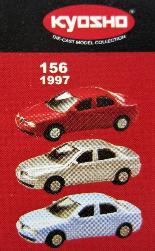 京商1/100☆歴代アルファロメオ ミニカーコレクション★Alfa Romeo 156 1997 シルバー★KYOSHO2007拍卖