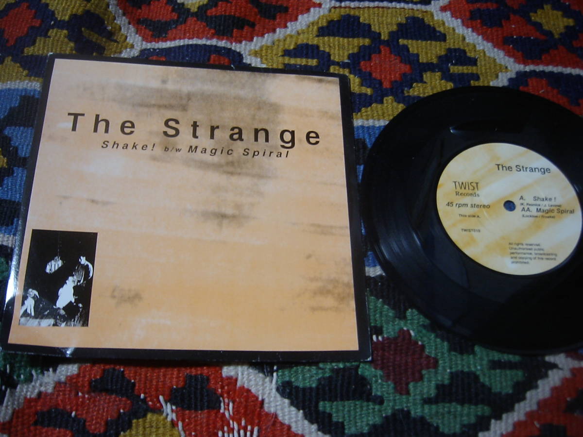 90's UKガレージ シャドウズ・オブ・ナイトのカヴァー The Strange (UK盤7inch)/ Shake! / Magic Spiral Twist Records TWIST010拍卖