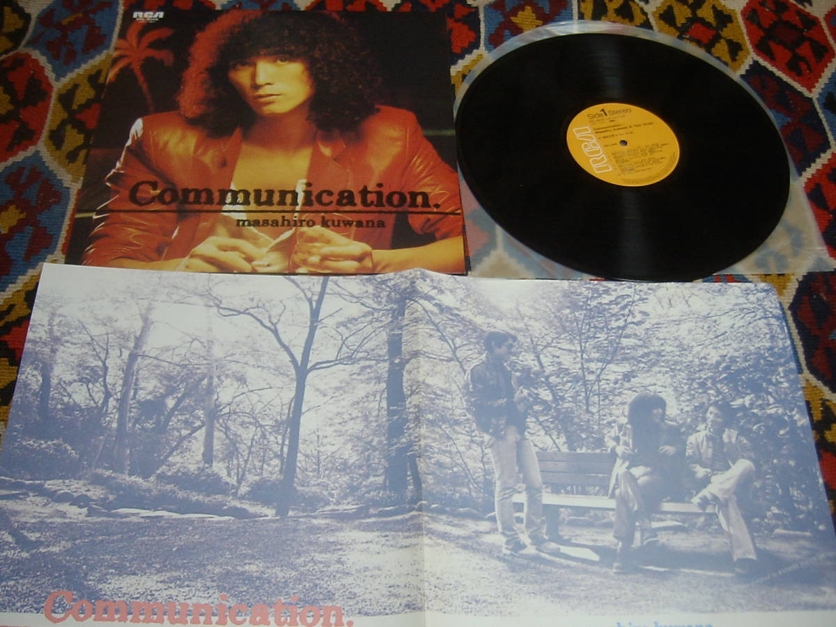 70's 「セクシャル・バイオレットNo.1」「哀愁トゥナイト」収録 桑名正博 (LP)/ コミュニケーション COMMUNICATION RCA RVL-8045 1979年拍卖