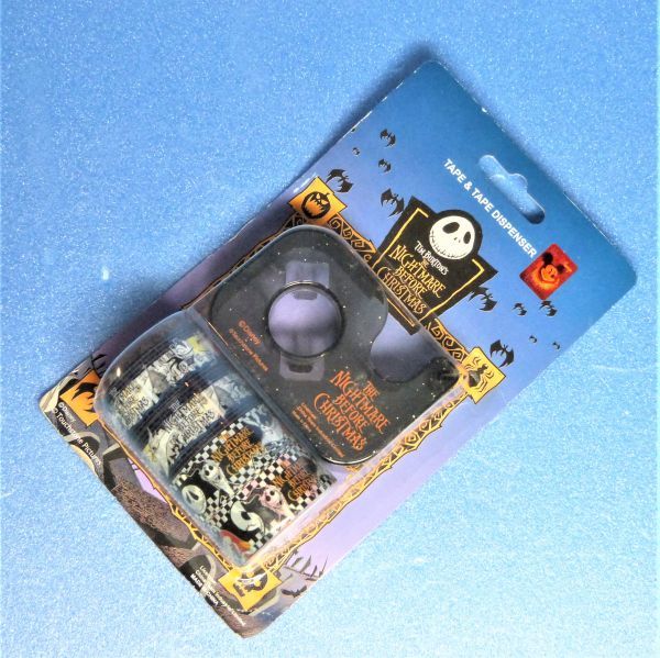 DISNEY(ディズニー) NIGHTMARE BEFORE CHRISTMAS テープ&テープディスペンサー 811596BL30-291 拍卖