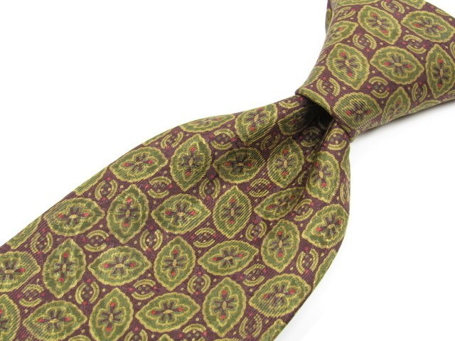 TK GOODS(ティーケー タケオキクチ) シルクネクタイ 小紋柄 950008C176R27拍卖