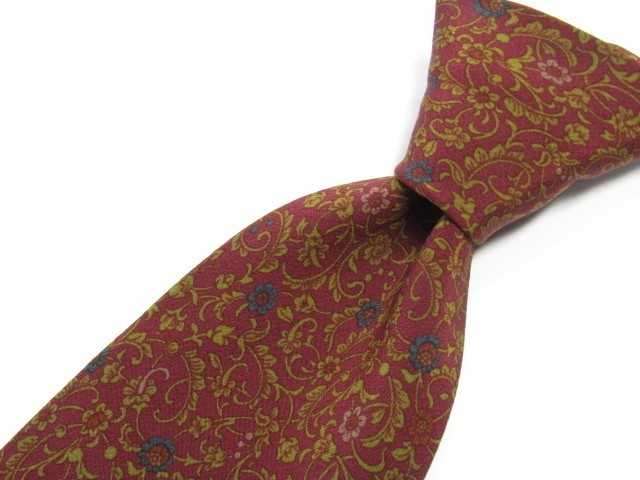 Valentino(バレンチノ) シルクネクタイ 花柄 イタリア製 950005C132R28拍卖