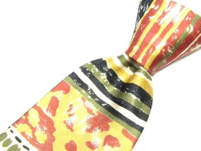 John Player Special(ジョン・プレイヤー・スペシャル) シルクネクタイ アート柄 950064C227R11拍卖