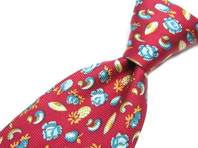 Guy Laroche(ギ ラロッシュ) シルクネクタイ フルーツ柄 イタリア製 950053C185R10拍卖