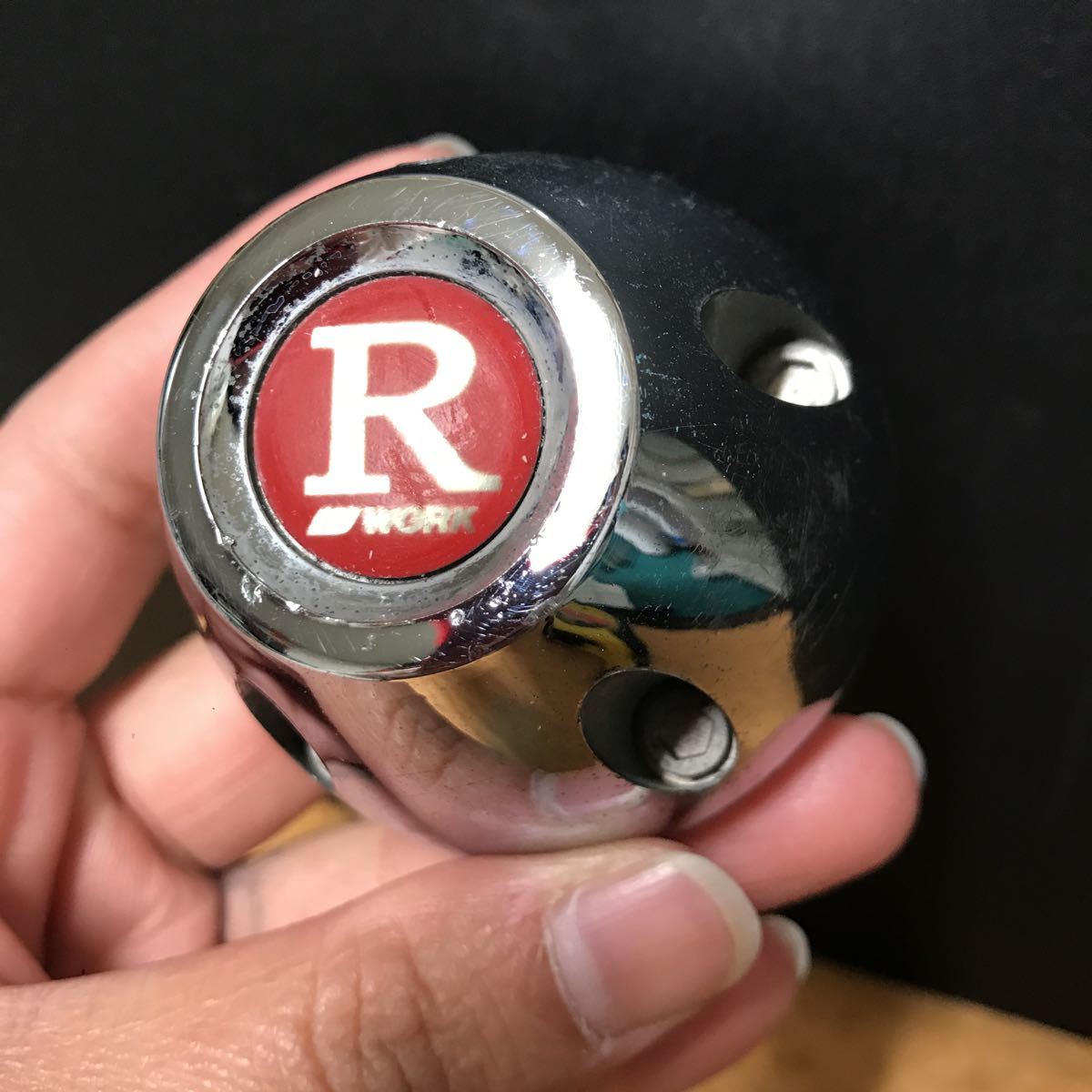 L010704 R WORK ホイールセンターキャップ 1個★送料350円★拍卖