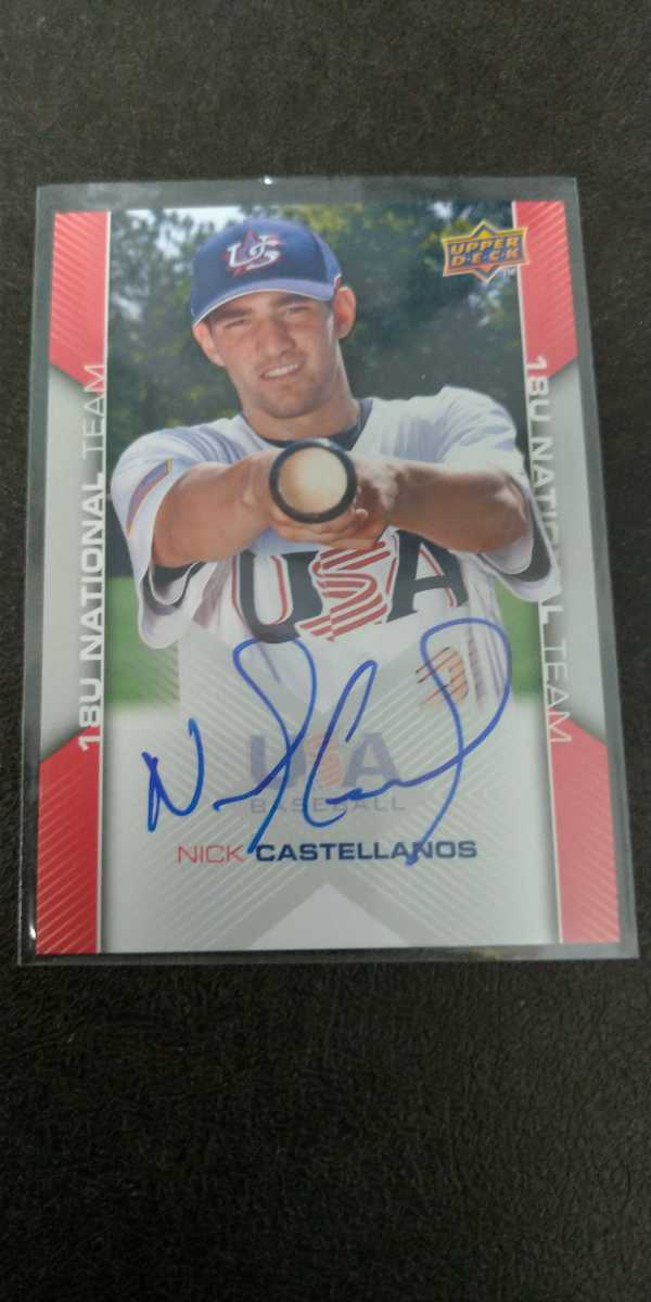 ニックカステラノス USAオートグラフカード拍卖