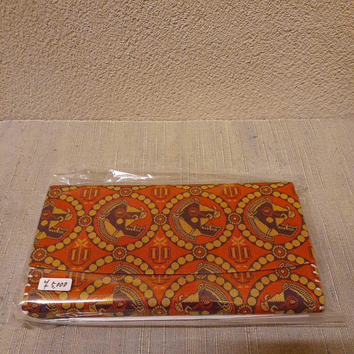 龍村美術織物 茶道具 袱紗挟 懐紙入 ① 約18.5cm×10cm×2cm拍卖