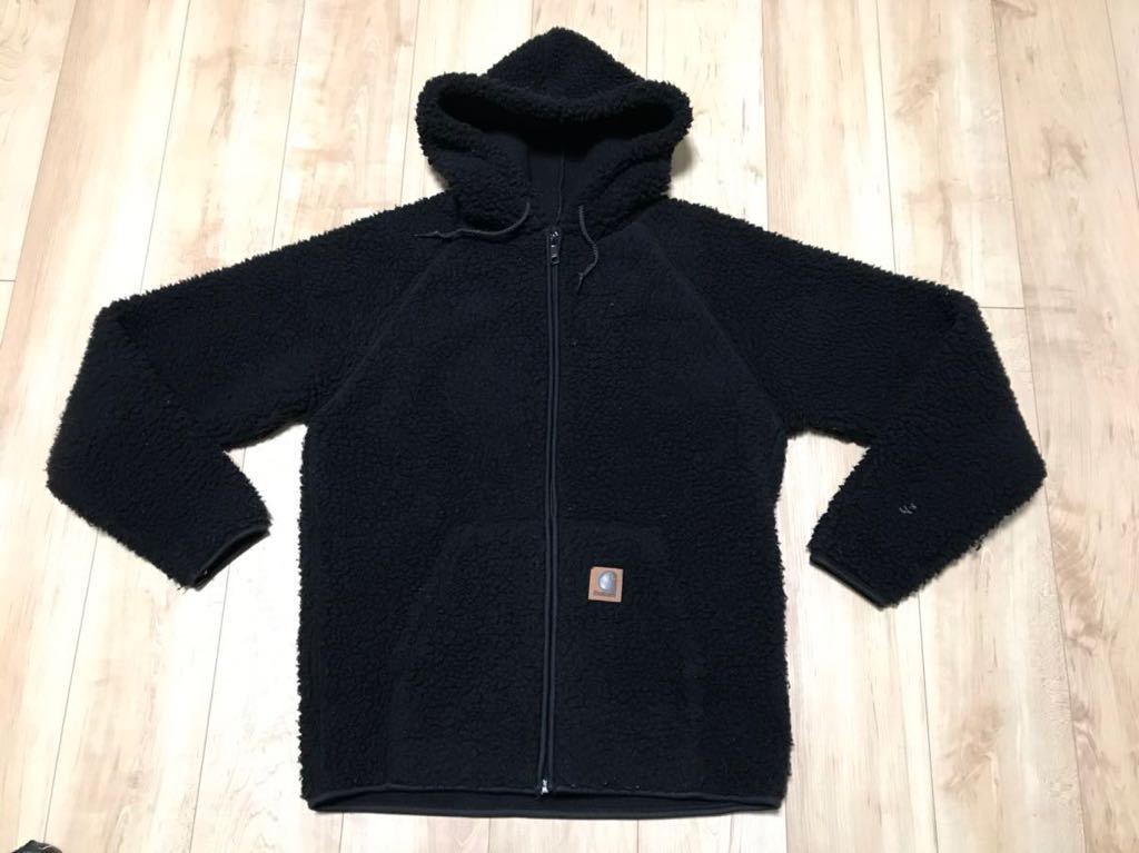 carhartt カーハート パイル ジャケット ジップパーカー フリース フリースジャケット フーディー拍卖