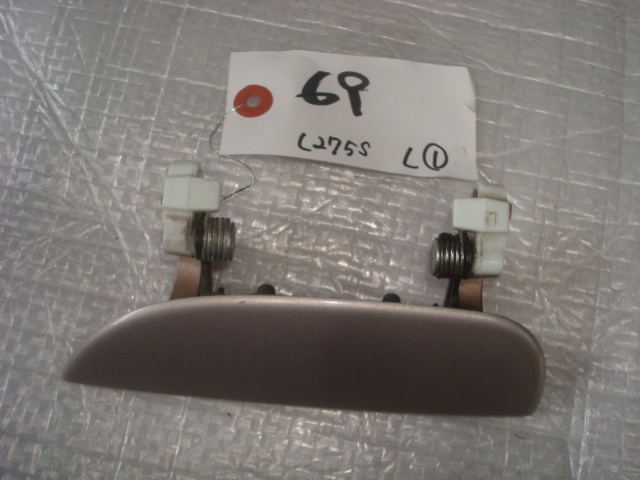 69 ミラ L275S 左 アウター ハンドル ① 助手席側 ピンク系拍卖