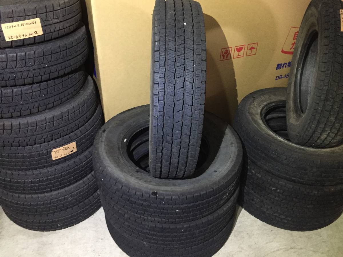 165/80R14 LT ヨコハマ アイスガード iG91 9山 No.120拍卖