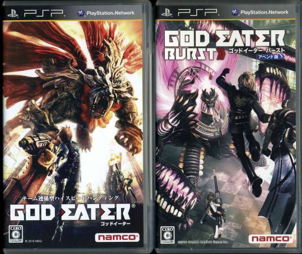 2本組〓PSP ゴッドイーター&バースト アペンド版 GOD EATER◆拍卖