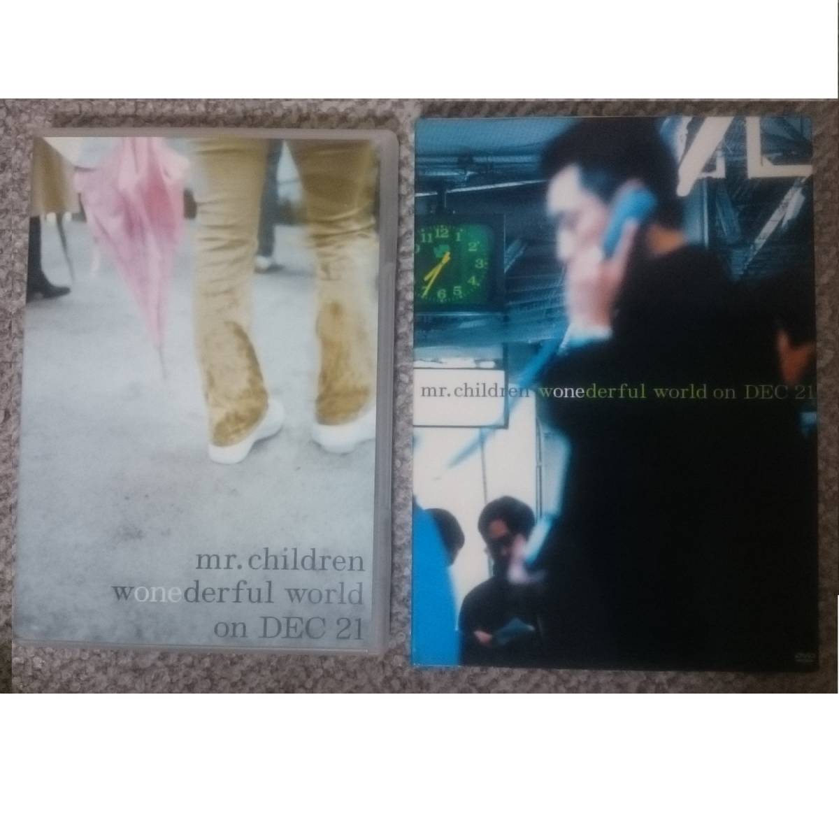 KF MR.CHILDREN WONEDERFUL WORLD ON DEC21 2DVD拍卖