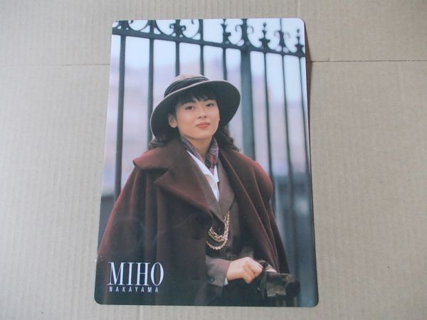 K234 即決 下敷き 中山美穂 下じき拍卖