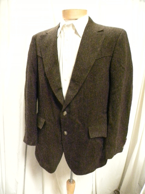 |o_o|Miller Stockman(3n)ウエスタンツイードジャケット170-175cm拍卖