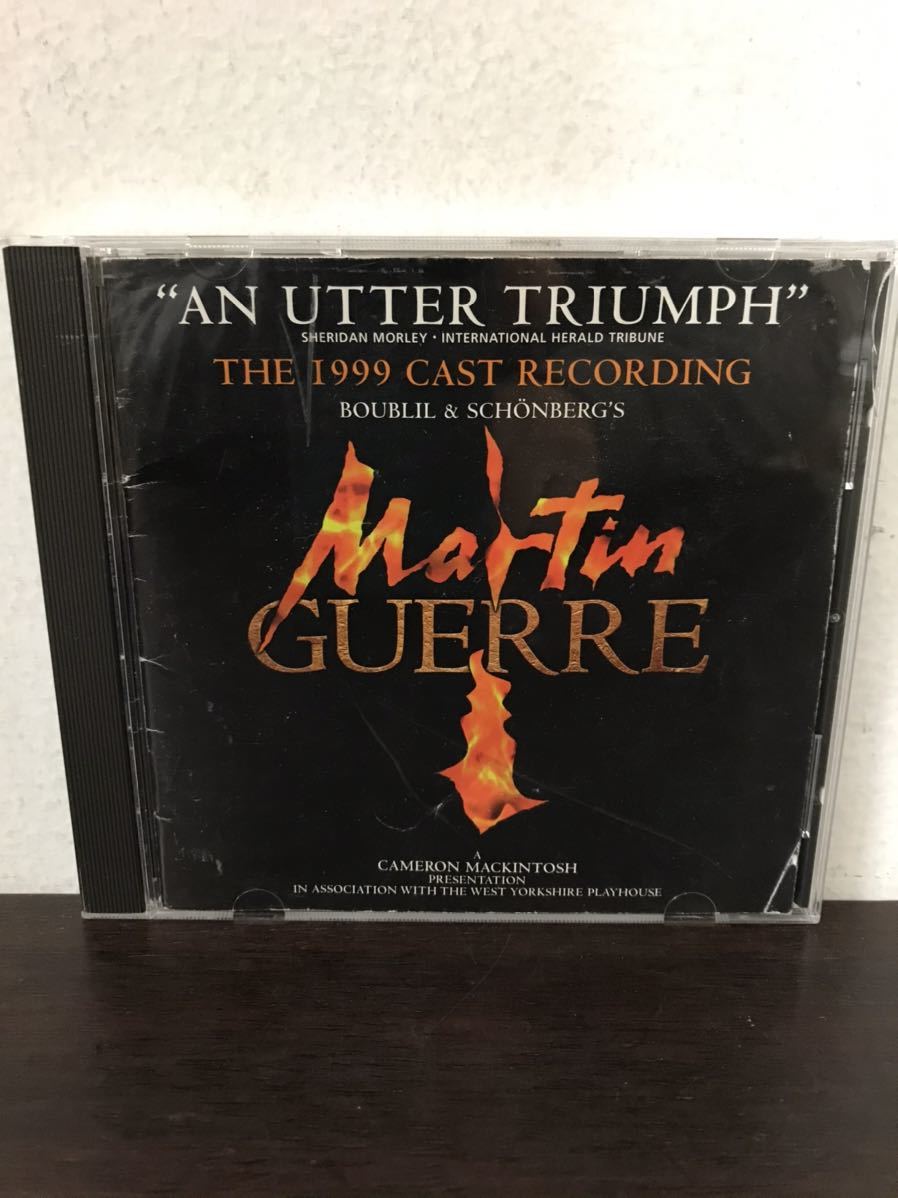 【CD】MARTIN GUERRE マルタン・ゲール/1999 CAST RECORDING/AN UTTER TRIUMPH/ミュージカル拍卖