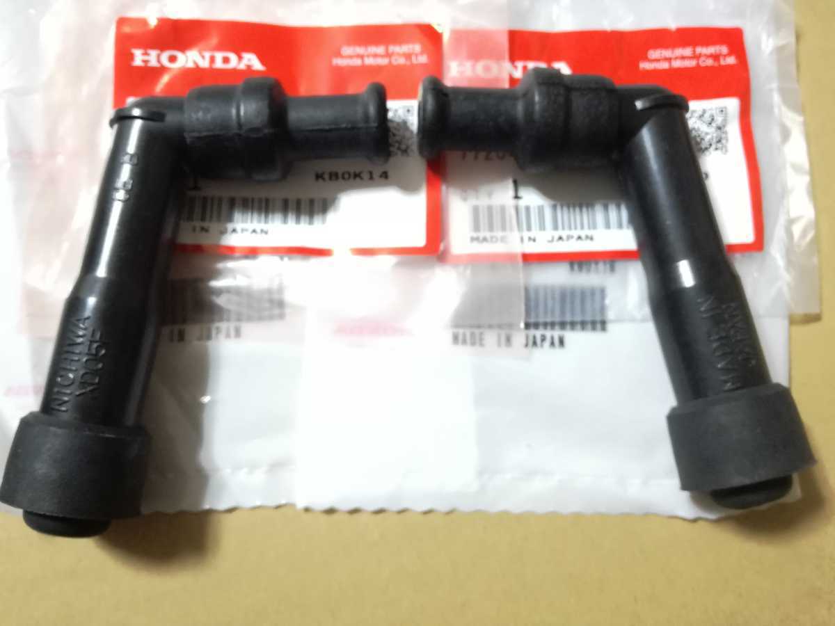 ペイペイプラグキャップ 2個 CB400TホークⅡ CB250Tホーク CB400NホークⅢ CB250N スーパーホークⅢ NC04 MC03 ホンダ HONDA 純正新品拍卖