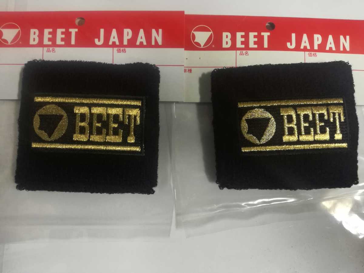 ホーク CB250T CB250N CB400T CB400N CB400D スーパーホーク250 400 ホークⅡホークⅢ BEET ビートリスト バンド 黒 2個拍卖