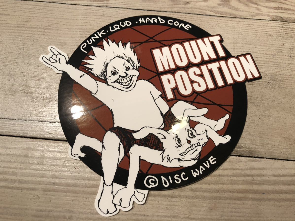 MOUNT POSITION ステッカー/シール★サイズ直径11.5★拍卖