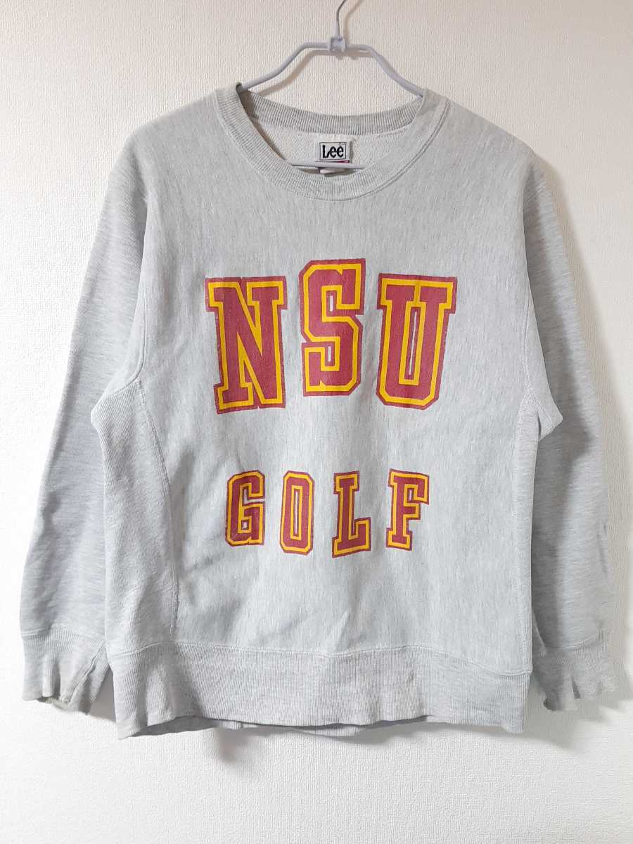 Lee カレッジトレーナー スエット ビッグオーバーサイズ 古着 ヴィンテージ拍卖
