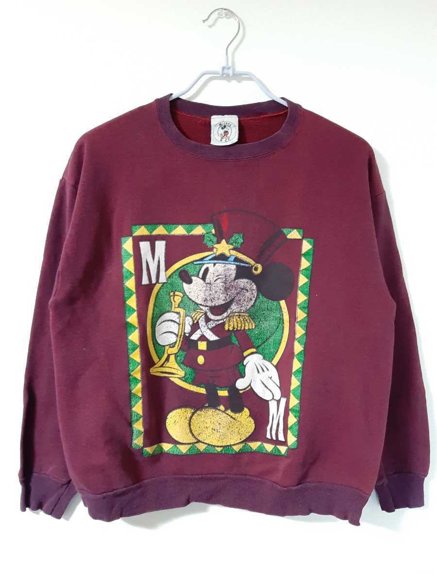 ディズニー スエットトレーナー ミッキー ビッグオーバーサイズ レア拍卖