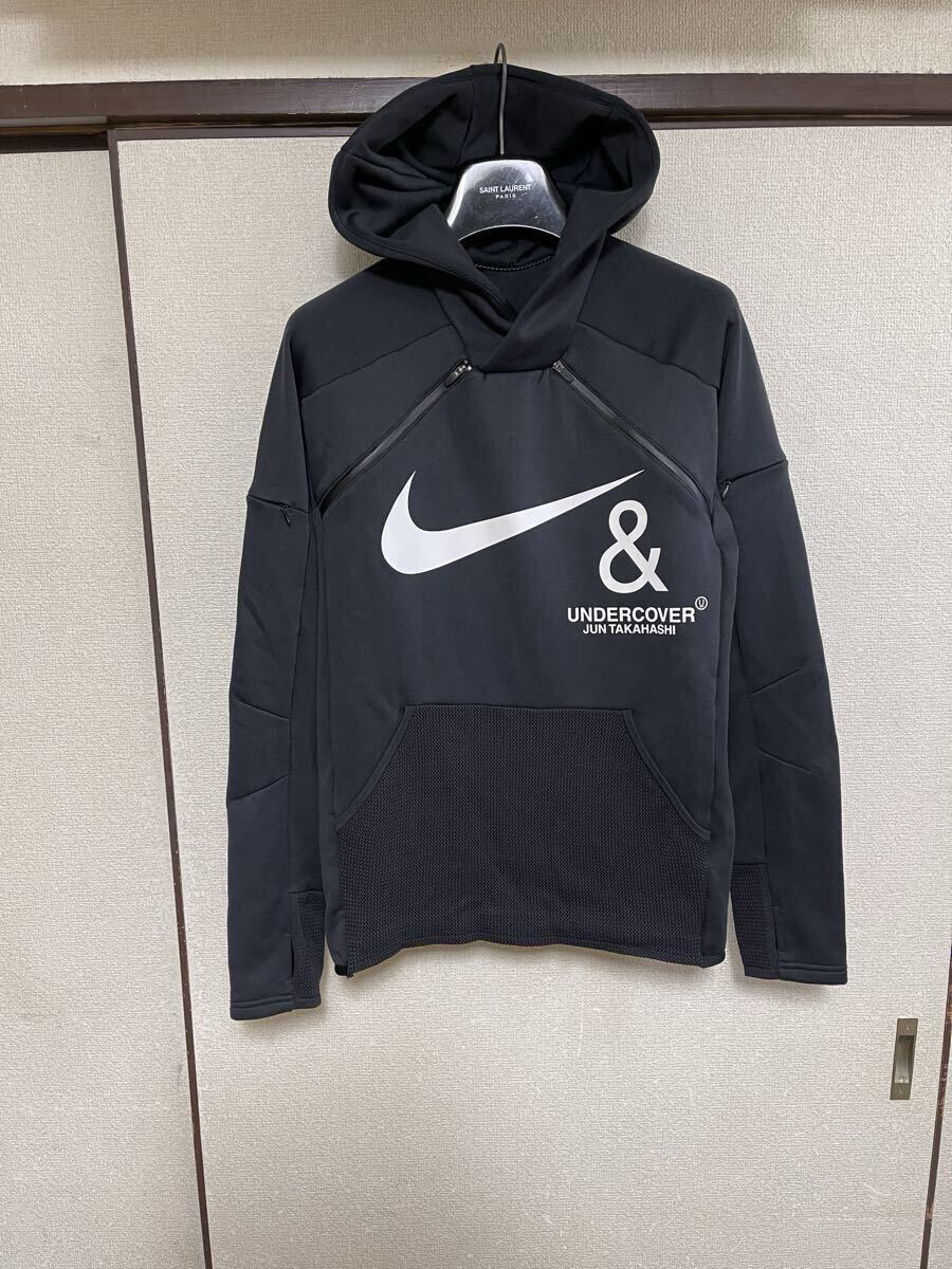 【即決早い者勝ち】 UNDERCOVER × NIKE アンダーカバー ナイキ PULLOVER PARKA スウェットパーカー フーディー BLACK ブラック 黒拍卖