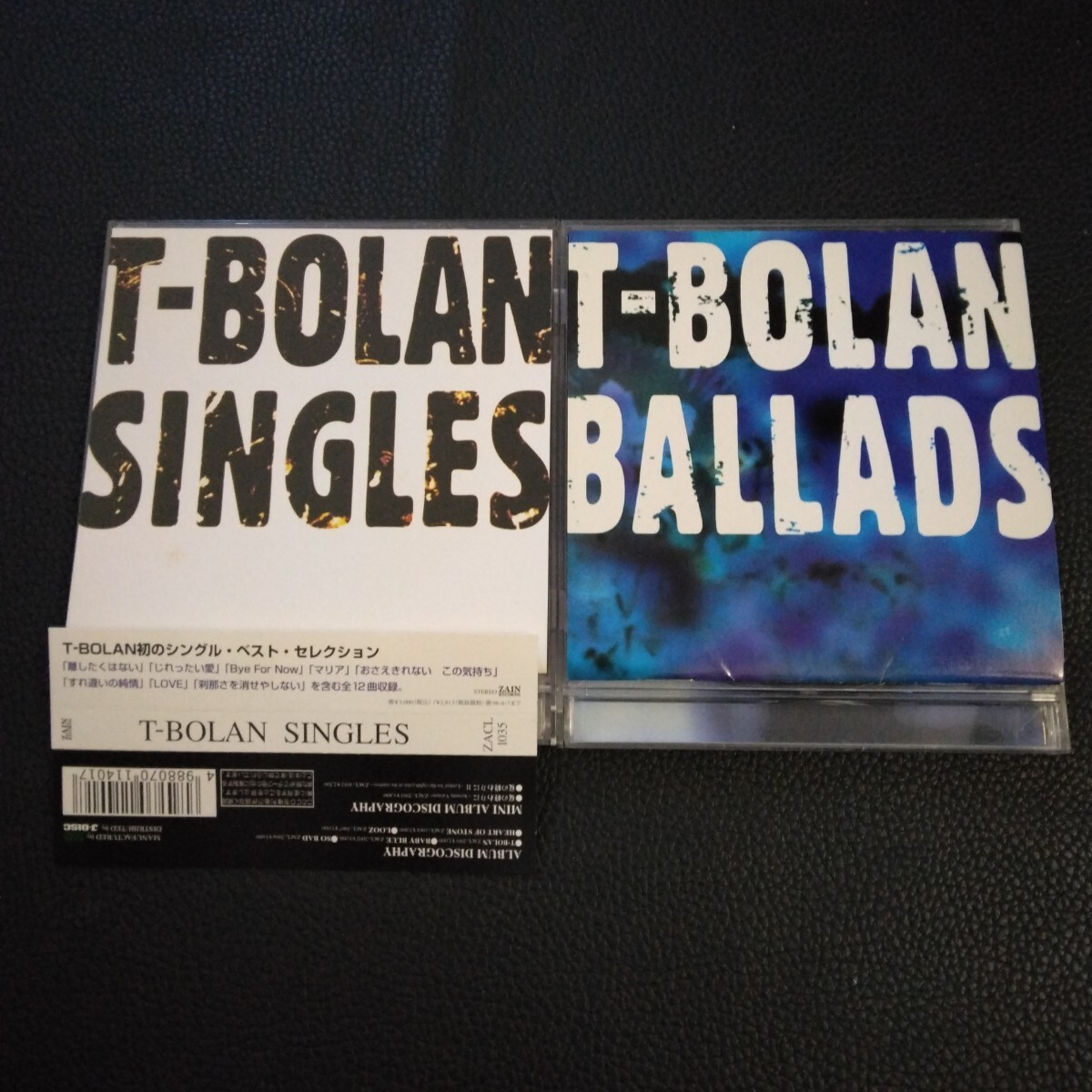 ベスト2枚セット△T-BOLAN /SINGLES /BALLADS△バラードベスト拍卖