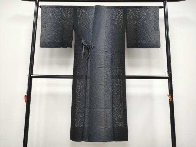平和屋着物∞極上 スリーシーズン 春夏秋 塵除け 道中着 京呉服 おか善 ロング丈 枝花紋紗 暈し染め 逸品 CYAA4574s6拍卖