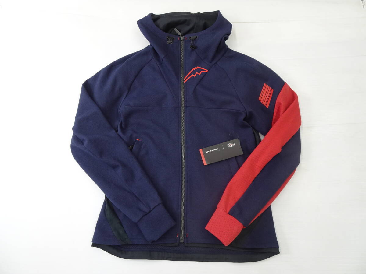 KUSHITANI クシタニ K-1356 レブロフーディー 色:ネイビー/レッド サイズ:L拍卖