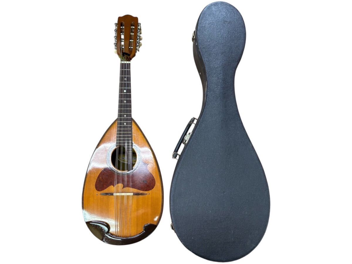 NO.2720 【動作未確認】マンドリン SUZUKI 弦楽器 ハードケース付 楽器 音楽 中古拍卖