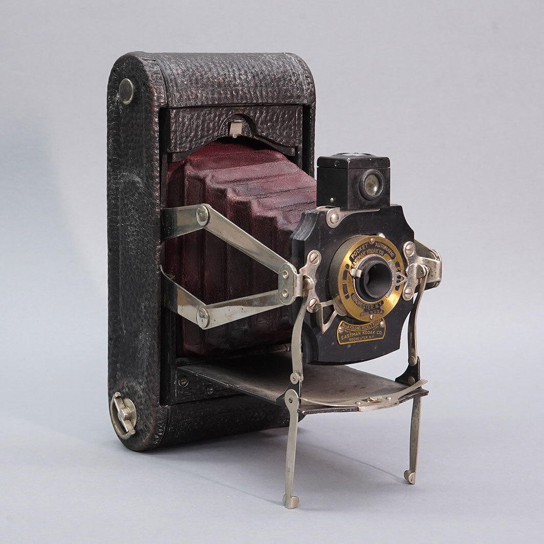 【96】No.1 Folding Pocket Kodak Camera 拍卖