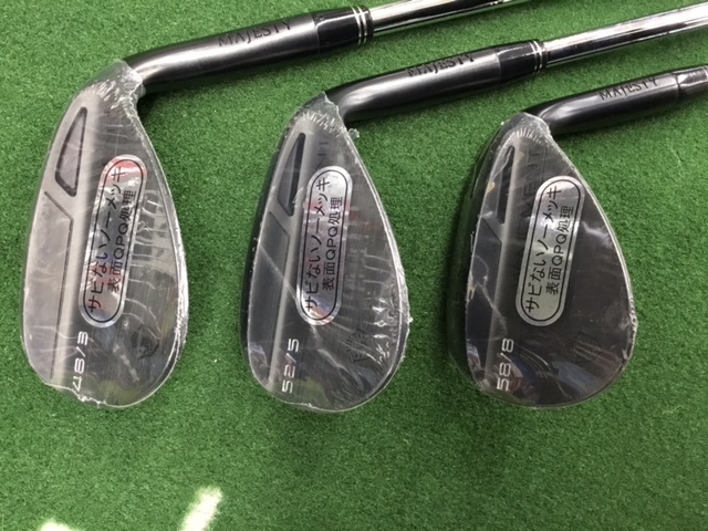★☆【新品】MAJESTY W-MOMENT ウェッジ 3本セット☆★拍卖