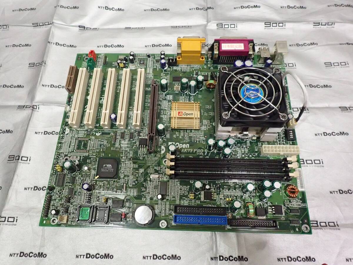 AOpen AK73 PRO Socket 462 VIA KT133 対応 ヒートシンク おまけ 日本限定マザー BIOS 起動確認済み #0018拍卖