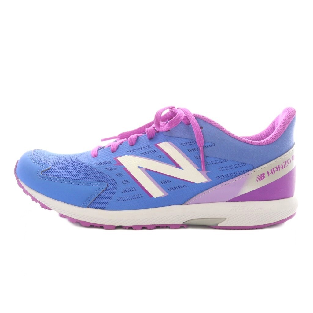 未使用品 ニューバランス NEW BALANCE HANZO J v5 スニーカー シューズ 25cm 紫 パープル YPHANZP5 /AN24 レディース拍卖