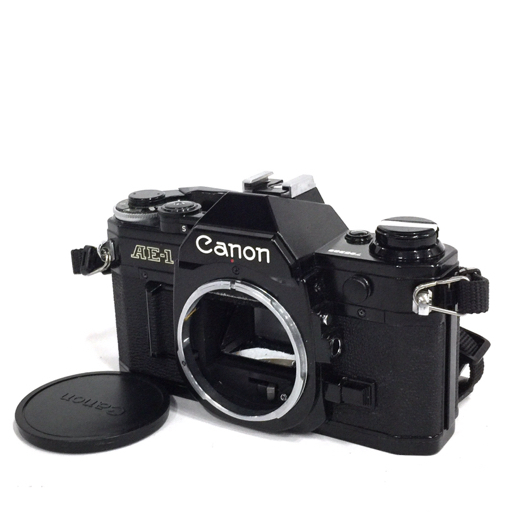 Canon AE-1 一眼レフフィルムカメラ ボディ ブラック ジャンク品 マニュアルフォーカス キヤノン拍卖