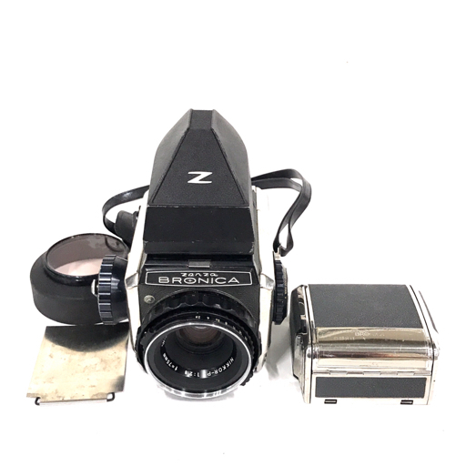 Zenza Bronica ゼンザブロニカ S2 中判カメラ フィルムカメラ フィルムバック付き拍卖