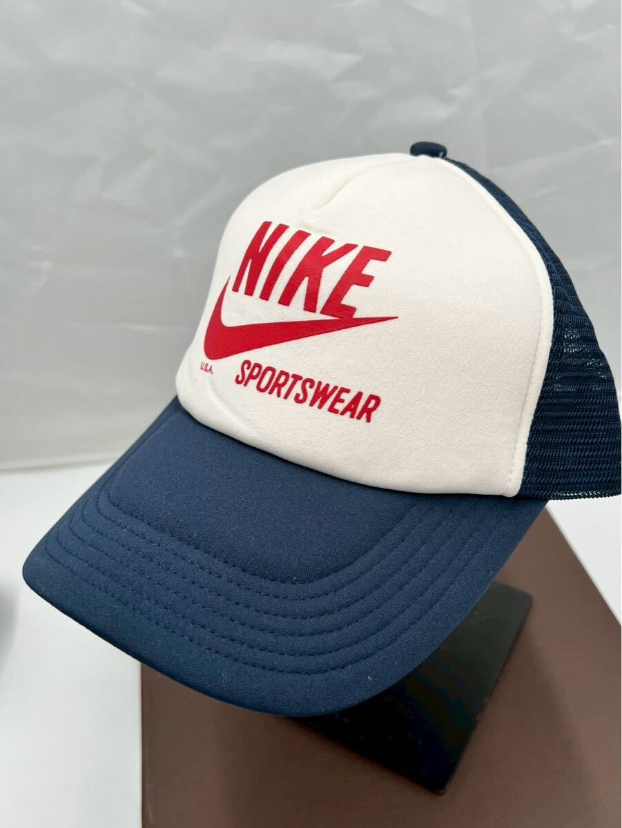 【即決】NIKE トラッカーキャップ メッシュキャップ スナップバック アメカジ 90s 00s 帽子 キャップ ナイキ ストリート キッズ ユース拍卖