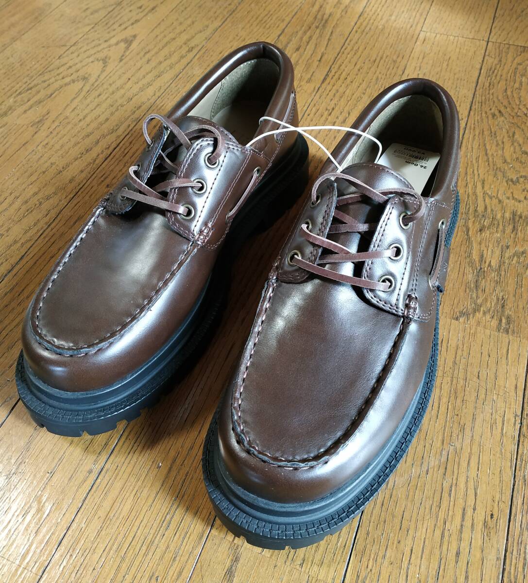 【新品タグ付き】デッキシューズ UNDERCOVER 26cm UG DARK BROWN拍卖